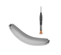Replacement Headband Pad for QC35 / 35II Over Ear, White | Premium Soft Protein Leather Headbeam Pad with Screwdriver Tool for QC35 / 35II Headphones Secures Fit