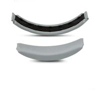 Replacement Headband Pads for Headphones - Soft Memory Foam Ear Cushions with for Snap-on Mounting for Long Listening for Sessions in Black (White)