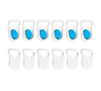 Replacement Headgear Clips with Detachable, 6 pairs | Two-Piece Clip Structure, Separation and Rejoining, White and Blue Headgear Connection Components