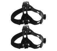 Replacement Headgear Universal Fit with Sweatband Adjustable | Black ABS Construction, Secure Adjustment, Compatible with Auto-darkening Helmets and Welding Hood Shells, for Welders