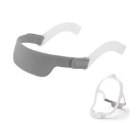 Replacement Headgear with Arms Compatible with DreamWear Nasal & Pillow Masks, Adjustable Soft Headgear Strap Replacement for DreamWear Headgear