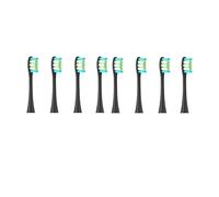 Replacement Heads Compatible for Oclean Flow/X/X PRO/ Z1/ F1/ One/Air 2 /SE Brush Heads Soft Dupont Sonic Toothbrush Vacuum Bristle(Black)