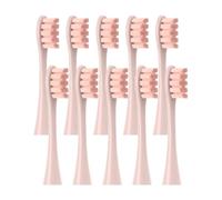 Replacement Heads，Compatible for Oclean Flow/X/X PRO/ Z1/ F1/ One/Air 2 /SE Brush Soft Sonic Toothbrush Vacuum(10 Pink)