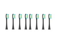 Replacement Heads for Compatible ForOclean Flow/X/X PRO/ Z1/ F1/ One/Air 2 /SE Brush Soft Sonic Toothbrush Vacuum Bristle(8 Black)