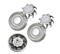 Replacement Heads for Electric Razor | 3 Pieces Triangular No Pull,Replacement Heads for Rotary Electric Shaver - for Father Husband Boyfriend Senior Adult Morning Shaving