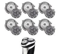 Replacement Heads for Philips 5000, 6Pack SH30/5 Replacement Heads for Philips Series 5000, Replace Ment Heads for Sh50 Phillips, Shaver Head for Phillips 5000 Compatible with S510 S520 550