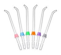 Replacement Heads for Waterpik 6 Pcs, Classic Jet Water Flosser Replacement Tips Compatible with Waterpik Oral Irrigator Waterpik Replacement Tips Fits WP-100 WP-250 WP-450 WP-560 WP-660 WP-900