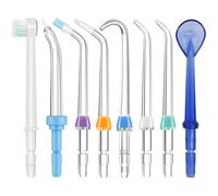 Replacement Heads for Waterpik,8 PCS Water Flosser Replacement Heads Set,Oral Irrigator Nozzle for Waterpik for Waterpik for Periodontal Cleaning of Braces Teeth and Gums
