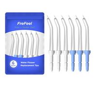 Replacement Heads for Waterpik, Replacement Picks for Water Pik Water Flosser (6 Periodontal Tips)