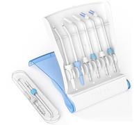 Replacement Heads for Waterpik, Replacement Picks for Water Pik Water Flosser (8 Tips Combo + Storage Case + Travel Case Bundle)