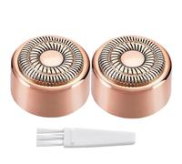 Replacement Heads Generation 3 for New Finishing Touch Flawless Facial Hair Remover,Upgraded Replacement Blades for Women,Ring Light Rose Gold for Flawless