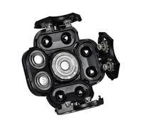 Replacement Heads of the -Design 9 Heads, Body Cutter | Extreme Speed Double Ring Electric Heads for Men with Durable Construction and Easy Installation pe