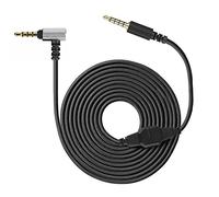 Replacement Headset Cable Volume Cable Cord Headphone Audio Extension Cable 6.5 Feet Black for Astro A10/A40/A30/A50/G433 Gaming Headset