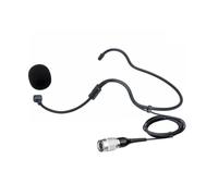 Replacement Headset Headworn Microphone for Audio-Technica ATW-T210a Bodypack Transmitter Wireless Microphone, 4-Pin Hirose (HRS) Female Connector, Cardioid Condenser, Black