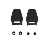 Replacement Heel Pads, Non-Slip Design, Black, Cycling Shoe Pads, Shoe Heel Cushion, Easy Replacement, for Cycling, Indoor, Outdoor, Commute, Training, Race, Workshop, Travel, Home Use