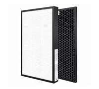 Replacement HEPA And Carbon Filter FZ-N60HFU，Compatible For Sharp Air Purifier FP-N60CX，High Efficiency，Low Noise，Long Lasting，Easy Install
