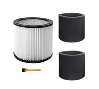 Replacement HEPA Filter,compatible for Shop Vac 90304 90350 5 Gallon and Large Wet & Dry Vacuum Cleaner Accessories