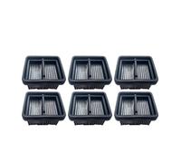 Replacement HEPA Filter Compatible With Dreame H40 Pro H15 Pro M13 H13 T12 | Stratified nonwoven insert traps fine particulates, sturdy rim, simple vacuum fitting(6PCS)