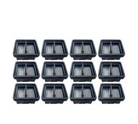Replacement HEPA Filter Compatible With Dreame H40 Pro H15 Pro M13 H13 T12 | Stratified nonwoven insert traps fine particulates, sturdy rim, simple vacuum fitting(12PCS)