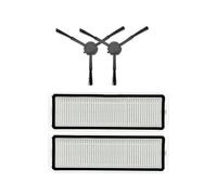Replacement HEPA Filter Compatible With Dreame L10s Pro / L10s Ultra / L10 Plus / D10 Plus / W10 Pro / Z10 Pro Vacuum Cleaner Filters Parts(2 Filter 2 B Brush)