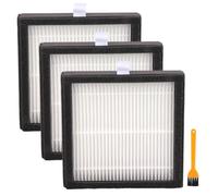 Replacement HEPA Filter Compatible with Russell Hobbs RHDH1101G | Dehumidifier Air Purifier 2-in-1 1000ml, Includes 3 Filters & 1 Cleaning Brush