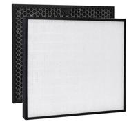 Replacement HEPA Filter for EJ120: Compatible with EJ Air Purifier Filter, (HEPA Filter and Activated Carbon Filter)