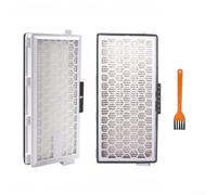 Replacement HEPA Filter Kit,for Miele Compact C1 C2 C3 and Complete C3 Active AirClean, SF-HA 50 S4 S5 S6 S8 Series, with Cleaning Brush for Pet Hair and Allergen Capture