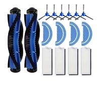 Replacement Hepa Filter Mop Cloth Main Side Brush Kits Compatible with Cecotec Conga 1790 ULTRA 1090 Robotic Vacuum Cleaner Spare Parts (Set N)