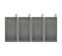 Replacement HEPA Filters 4pcs for Dreame for x50 Robot Replacement | 99.9% dust for capture, fits for x50 Pro Cylinder, extends motor life, easy swap, black design