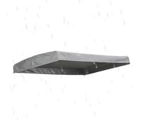 Replacement Hollywood Swing Roof for Patio - 190.5 cm x 120 cm Waterproof and UV-Resistant Protective Cover - Swing Cover for Outdoor Use - Weatherproof Cover and Sun Protection for the