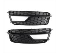 Replacement Hood Grille Compatible With A5 S5 2013 2014 2015 2016 2017 8T0807681K 8T0807682K Fog Light Grilles Cover Front Bumper Grill