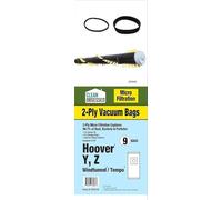 Replacement Hoover Windtunnel COMPLETE Service Kit Hoover WindTunnel Upright Type Y Bags- 9 Pack PLUS 15 inch Roller Brush and Self Propelled Belt Kit