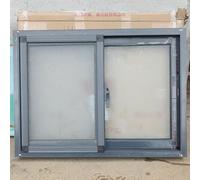 Replacement Horizontal Sliding Window with Tempered Glass and Screen for Basement, Mobile Home, Shed, Bathroom, and Garage