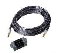 Replacement hose and connector set for KARCHER pressure washers K2, designed for reliable performance with up to 2610 PSI pressure (5M)