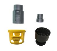 Replacement Hose Connector for Karcher DS5500 DS5600 DS600 Wet Dry Vacuum, For Engineering Plastic with Sealing For Ring, Quick Bayonet Fit, 4-Pack(A)
