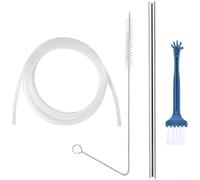 Replacement Hose Set for Coffee Machine Cleaning Brushes Included