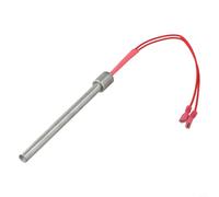 Replacement Hot Rod Ignitor Kit for Pellet Grills - 230V Stainless Steel Heating Rod, 300W or 350W, 10mm Diameter, 140/150/170mm Length Compatible(B)