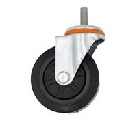 Replacement Hoverkart Wheel for Racer Hoverkart's, Wheel Replacement for Hoverboard HoverKart Seat Frame, Complete with Metal Bracket and Single Bolt (6)