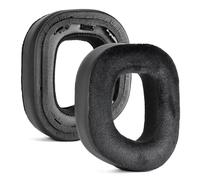 Replacement HS80 RGB EarPads for Corsair HS80 RGB Wireless Headphones Soft Memory Foam Ear Cushion Earmuffs Cover Cup, Protein Leather Earpad, Repair Part