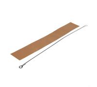 Replacement Impulse Sealer Heat Wire with High Temp Cloth for Industrial and Light Duty Plastic Bag Sealing 200mm 300mm 400mm (200mm)