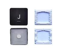 Replacement Individual J Key Cap and Hinges are Applicable for MacBook Pro A1706 A1707 A1708 Keyboard to Replace The J Key Cap and Hinge