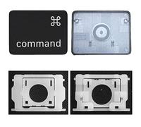 Replacement Individual Key Cap Hinge for MacBook Air 13'' 15'' M3 M4 A3113 A3114 A3240 A3241, 14'' 16'' Pro/Max M4 A3185 A3186 A3401 A3112 A3403 2024-2025 (Left Command)