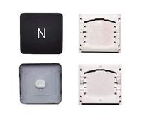 Replacement Individual N Key Cap and Hinges are Applicable for MacBook Pro 13&16inch Model A1989 A1990 and for MacBook Air Model A1932 Keyboard to Replace The N Keycap and Hinge