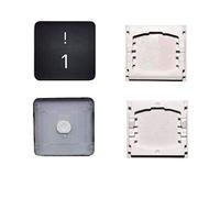 Replacement Individual Number 1（！） Key Cap and Hinges are Applicable for MacBook Pro 13&16inch Model A1989 A1990 and for MacBook Air Model A1932 Keyboard to Replace The Number 1（！） Keycap and Hinge