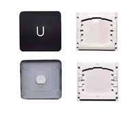 Replacement Individual U Key Cap and Hinges are Applicable for MacBook Pro 13&16inch Model A1989 A1990 and for MacBook Air Model A1932 Keyboard to Replace The U Keycap and Hinge