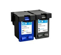 Replacement Ink Cartridge Compatible With HP56 HP57 Compatible With Deskjet 450 PSC 4200 Series 1110 1205 1210 1215 1219 1315 1340 1350 2210 2410(1 SET)