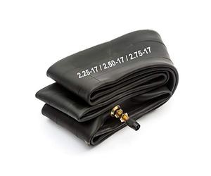 Replacement Innertube Size 2.25-17 2.50-17 2.75-17 17 Inch 70/100-17 Schrader Straight Valve Compatible Replacement With C50 C70 C90 Motorcycle Motorbike