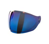 Replacement Iridium Blue Visor For AGV Eteres Jet Helmet L / XL / XXL