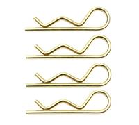 Replacement Jockey Wheel Retaining R Clip 6mm Pin Catch Fits Bateson Trailer