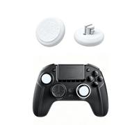 Replacement Joystick Cap Mod Parts For Nacon Revolution 5 Pro Game Controller,Anti-Loosening Reinforced Stable Wear-Resistant Analog Thumbstick Cover Repair For Nacon Revolution 5 Pro (white)